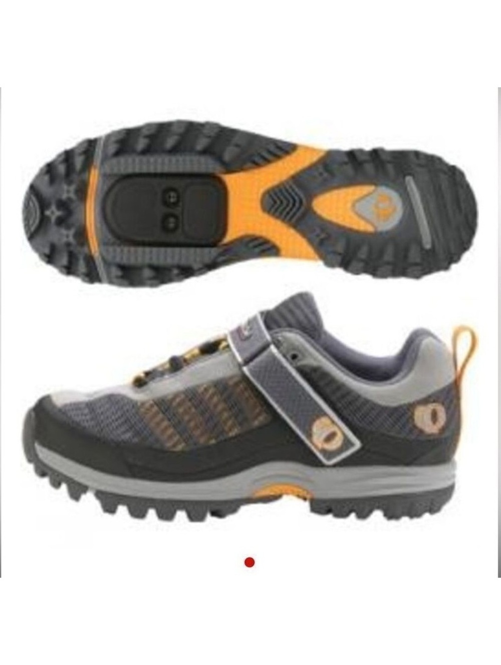Pearl Izumi X-ALP Low Women's Cycling Shoe in Gray and Yellow 36 5 NEW